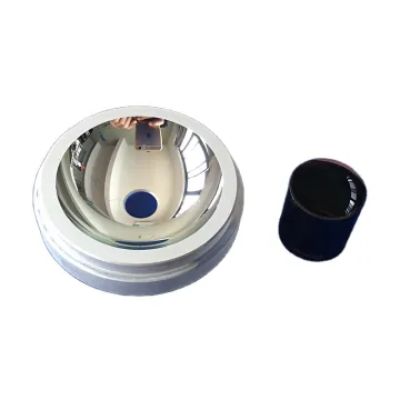 360 Degree Aluminum or Silver Coating 50cm 320g Semi Reflector Mirror