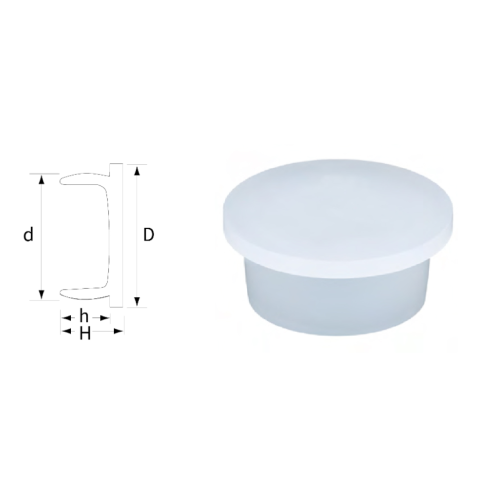 SR 1011 Drum shape Barrel Plugs plastic parts
