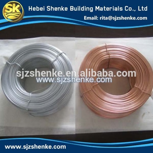 Copper coated box stitching wire