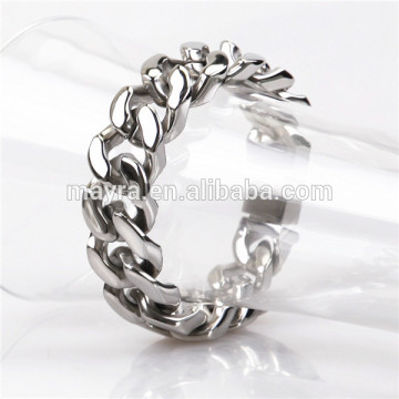 2015 trend mens best steel bracelet, charms casting bracelet