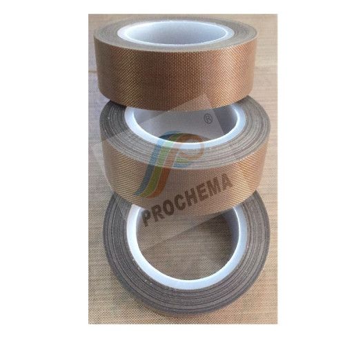 Acid Alkali Corrosion Resistant PTFE Fabric Adhesive Tape