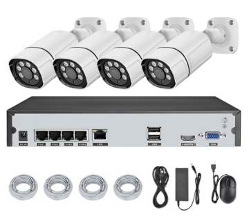 Poe 4K NVR IP -Kamera 4CH
