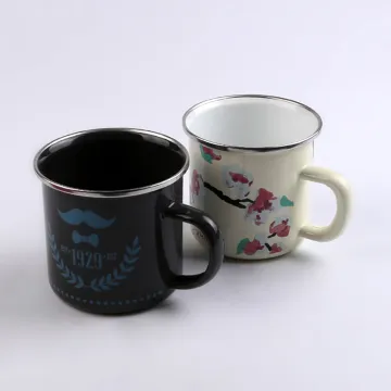 6cm Mini Enamel Cup