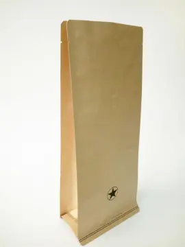 Brown Kraft Paper Flat Bottom Pouch