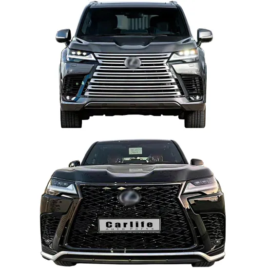 Hot Selling Auto Accessories Body Kit for Lexus LX600 2022 F Sport Style Front Grille Lip