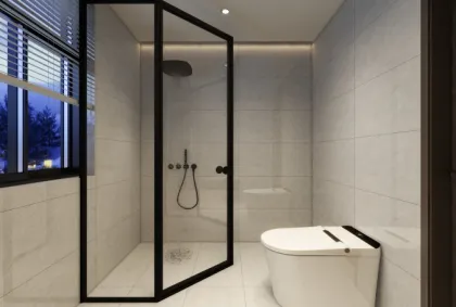 400*800 Colored Cloud Gray Kitchen Wall Tiles