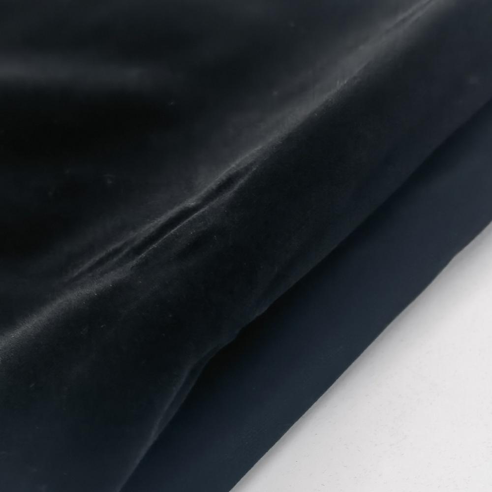 Dyed Polyester Knit Flocking Dress Fabric