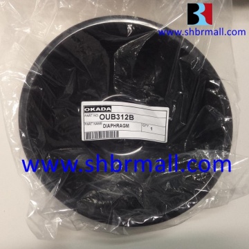 Okada OUB-312B Hydraulic Breaker Hammer Diaphragm Replacement and Maintenance Guide