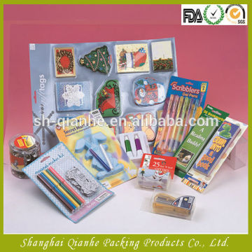 Stationery Packaging Plastic Blister Clamshell Tray