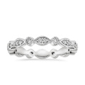 စတုတ်ထစတိုင် 4 carat မင်္ဂလာဆောင်လက်စွပ်အစုံ