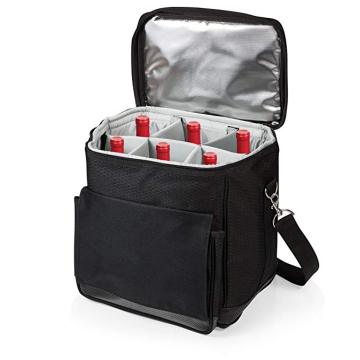 Picnic Time 6 pack กระเป๋าใส่ Cool Carry สำหรับไวน์