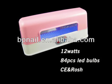 12w mini nail led lamp with timers