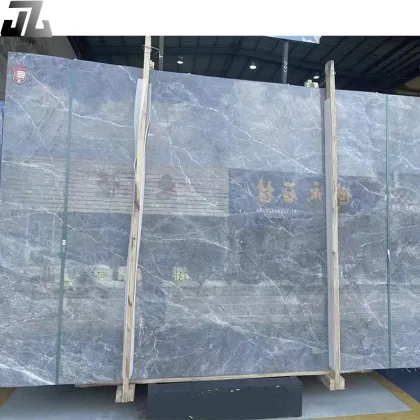 Hermes Grey Marble Slabs for Bathroom and Flooring