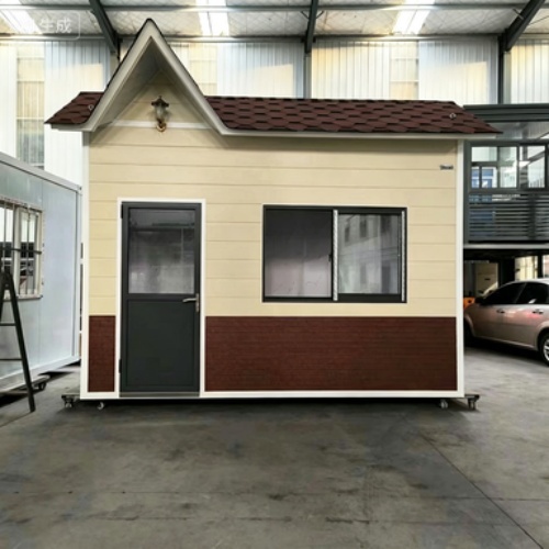 Versatile Folding Guard Shed for Flexible Site Deployment