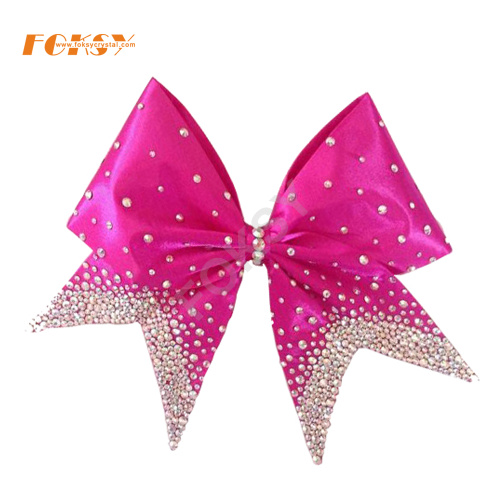 super shining rhinestone transfer for cheer bows