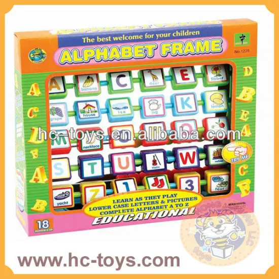 HOT!!! Education toys Abacus literacy frame for kids HC000066