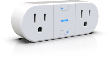 Wifi Smart Socket USA Werken met Google Home