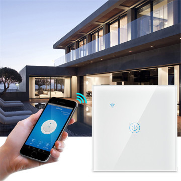Alexa-enabled Wall Light Switch With Tuya Technology: UK/EU Standard, Wi-Fi &amp; Control Touch