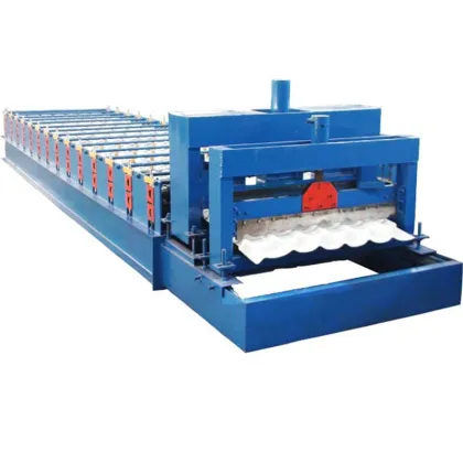 competitive price galzed rolf tile roll forming machine