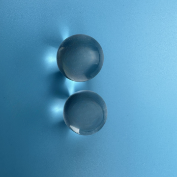 Customized Heat Resistant Transparent Quartz Ball - Lab Anti Boiling Anti Splash Glass Ball