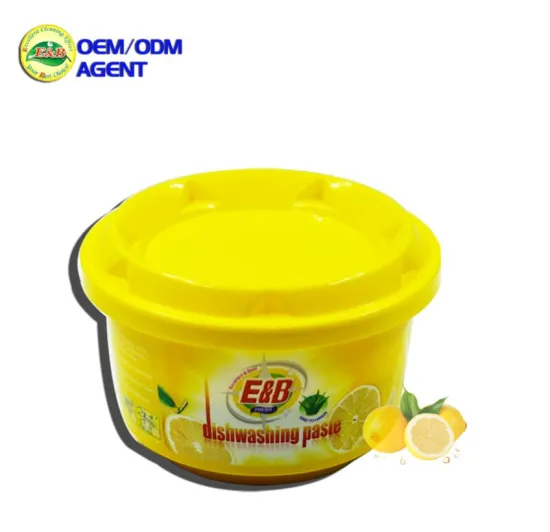 Lemon Flavor Dishwashing Paste Household
