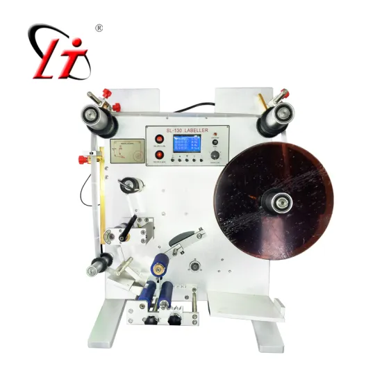 SL-130 Round Bottle Labeling Machine with Code Printer