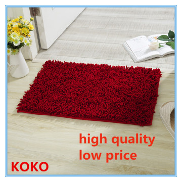 microfiber chenile washable bathroom floor mat