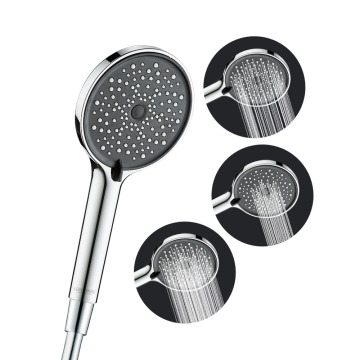 High-Pressure Rainfall Handheld Shower Head with 12cm PVC Hose - Multiple Functions