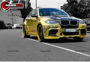 08-11 Wide Style HM 2 Body Kit Auto Parts Bumpers For BMW X6 E71