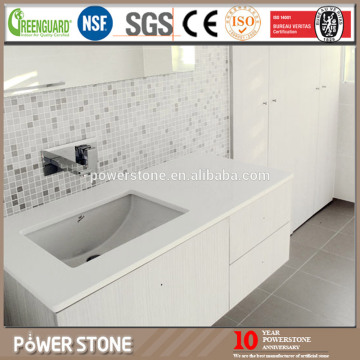 Artificial Engineered Quartz Stone Bathroom Countertops