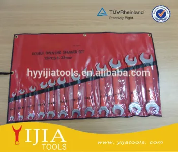 12pcs double open end with canvans bag