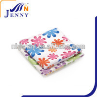 Custom Household Cleaner with Flower Printed Microfiber Cloth