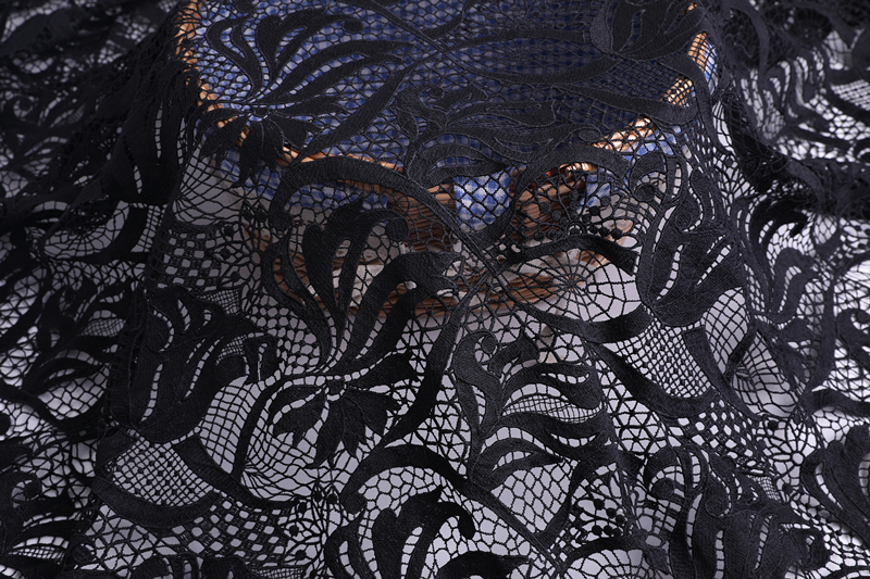 Milky Yarn Guipure Fabric