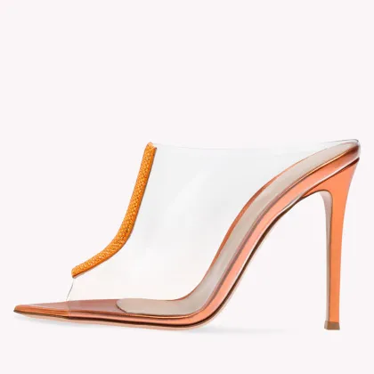 Kemayanni 2025 Transparent Diamond Slippers - Wholesale High-heeled Slippers Size 34-46