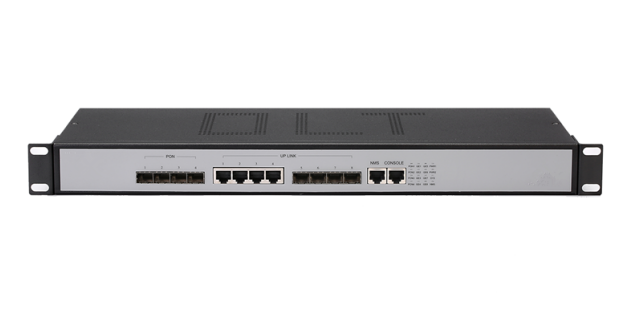 Fiber optical epon olt 4 ports