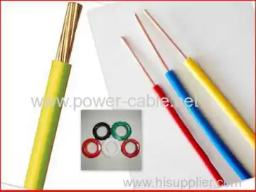 1.5 Mm 2.5 Mm Pvc Insulated Copper Conductor Electrical Wire 