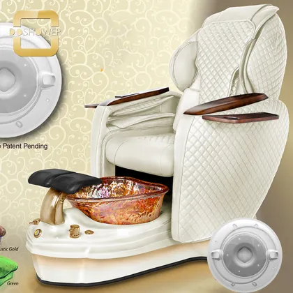 Black Recliner Pedicure Chair Manufacturer: Human Touch Massage Chair Supplier