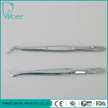 Disposable Full Metal Dental Tweezer