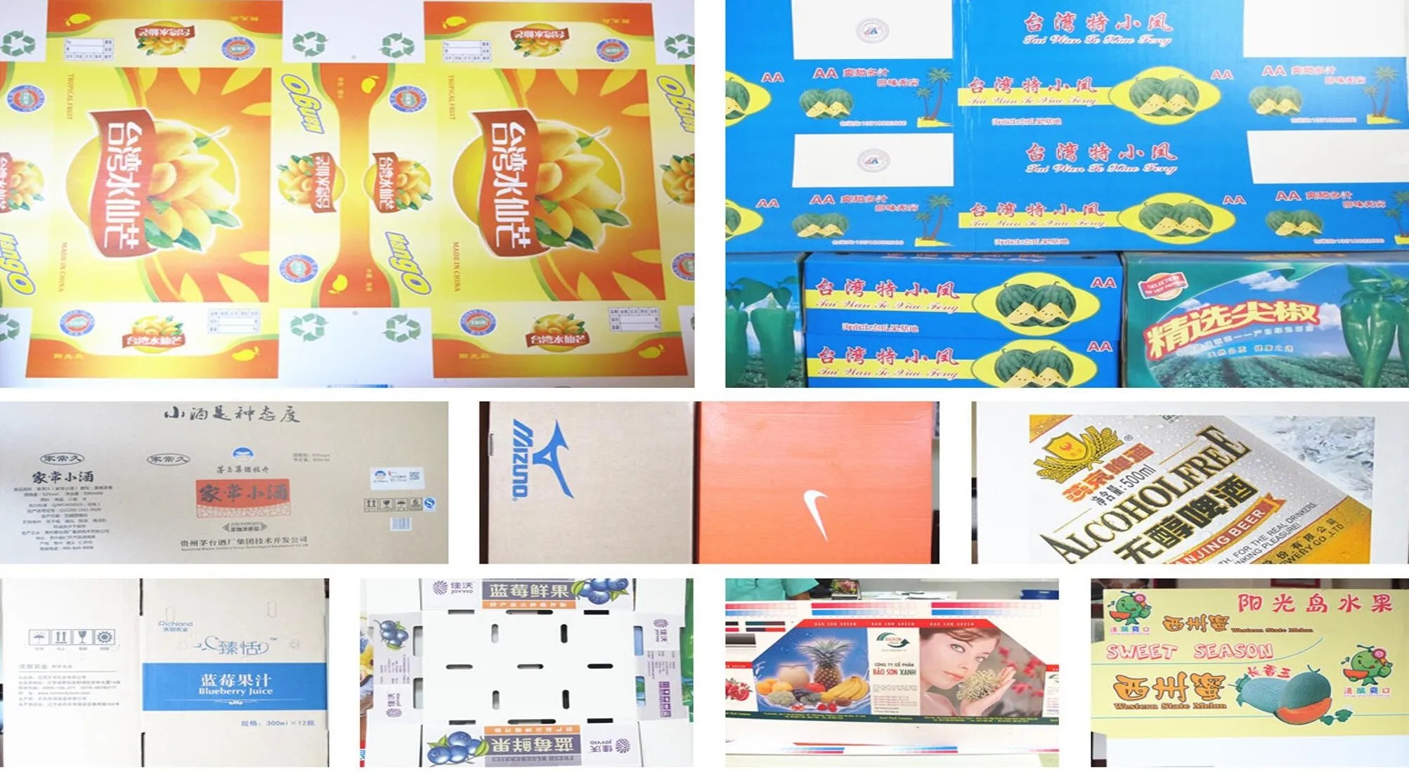 Flexo Printing Carton Sample