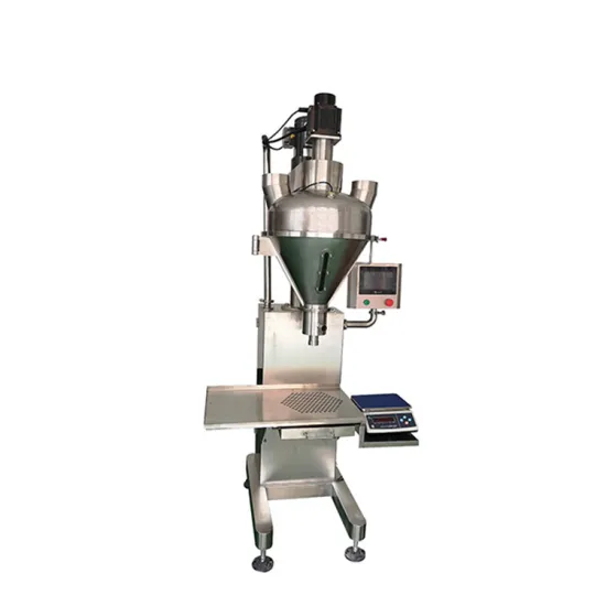 Automatic small particle weighing filling machine