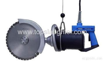 Cattle Slaughtering Equipment Round Plate Tetrads Saw 
