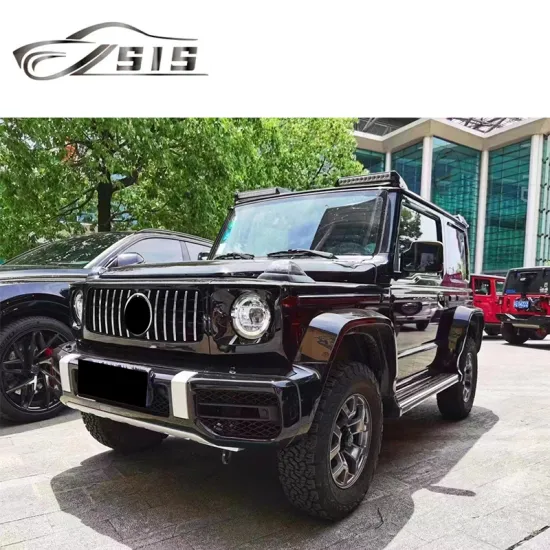 JB74 to G63 Style BodyKit for Jimny/GWagon - PP Bumper Lips, Headlights, Tail Lights, Spoilers, and Grilles