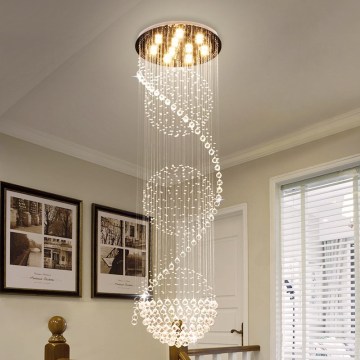 Large Gold Chandelier Pendant Light for Bars, Restaurants, and Hotels