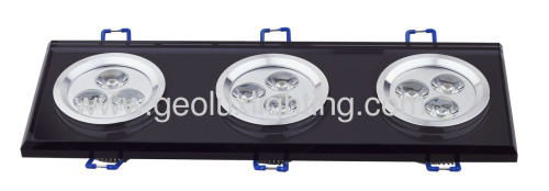 9 * 1w Crystal Downlight yol açtı.