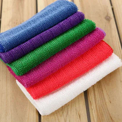 Microfiber Towel Factory Wholesale Cheap Private Label Kitchen Cleaning Towels