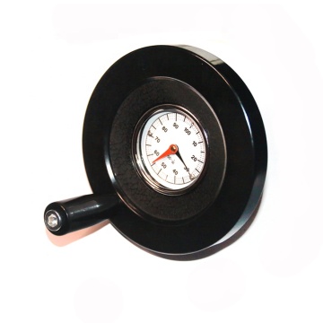 Factory Price Aluminum Alloy Lathe Handwheel with Revolving Handle and Dial for Machining Equipment