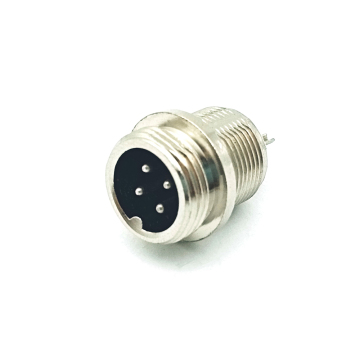 Injection Molding GX12 Male Plug Aviation Circular Connector