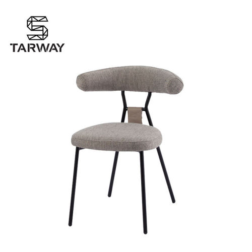 Wholesale Home Restaurant Coffee Shop Cushion Seat Upholstered Dining Chair