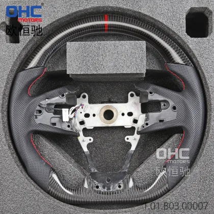 Carbon Fiber Steering Wheel for Volante Honda USA Civic Type R Gen 10