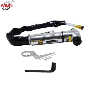 Pneumatic Windshield Remover Kit: Air Knife and Adhesive Cutter